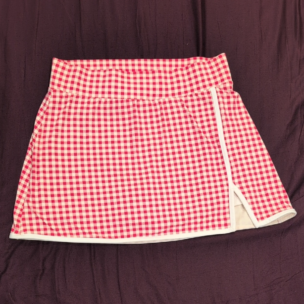 Girly Gingham Tennis Skort